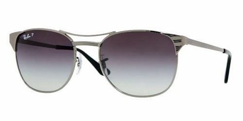 Rayban RB3429 004 M3 Shiny Gunmetal Sunglasses In Metal product image