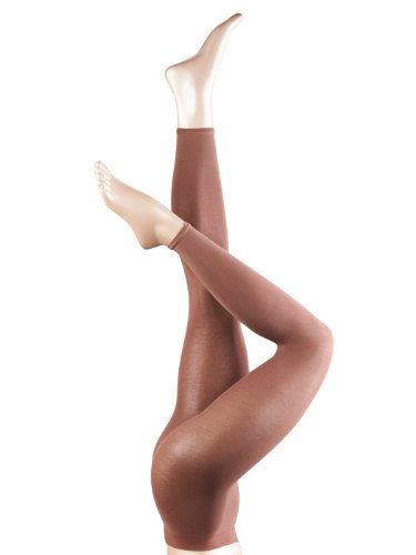 FALKE Damen Kniestr&uuml;mpfe  40084 Cotton Touch Legging, Gr. 40/42 (M), Braun (frappe 5002) Preisvergleich