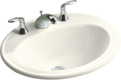 KOHLER K-2196-8-96 Pennington Self-Rimming Lavatory Biscuit