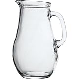 Glass bistro jug 1.8 litre/3.2 pint SOLD SINGLY.