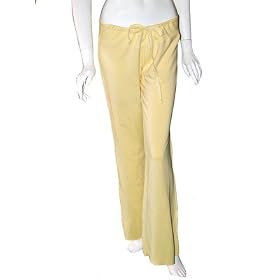 SPLENDID French Terry Drawstring Pants in Yellow