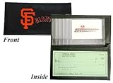 San Francisco Giants Embroidered Leather Checkbook Cover