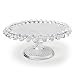 Godiva Small Pedestal Plate with Ruffled Edge