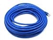 50FT Cat6A 500MHz STP Ethernet Network Cable - Blue