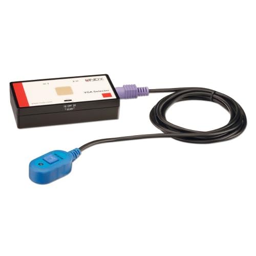 Hub LINDY32585NOIRS�?LECTEUR VGA AUTOMATIQUE 2:1