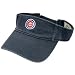 Chicago Cubs Navy Bullseye Logo Visor
