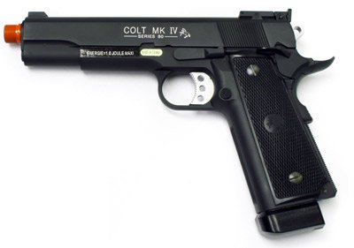 Colt 1911 MK IV CO2 Full Metal Pistol airsoft gun