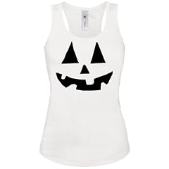K�rbis Gesicht Helloween Tank Top Damen S-XL