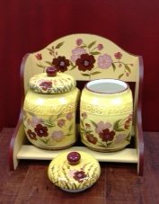 Garden Tuscany Wine Kitchen Jar candy