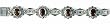 STERLING SILVER MARCASITE BRACELET