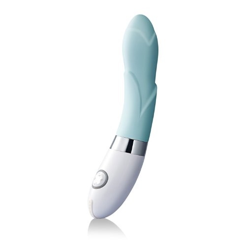 Lelo Iris Ergonomically Curved Vibrator - Powder Blue On Sale