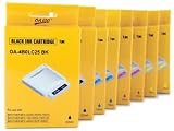 Compatible Brother LC25 Combo 8-Pack: 2 each color: black/cyan/magenta/yellow - OA100 Brand sold by Abacus24-7