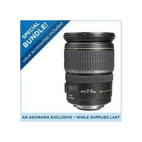 Canon EF-S 17-55mm f/2.8 IS USM Ultra Wide Angle Zoom Lens for for 40D, 30D, 20D, & Digital Rebel Cameras Only - U.S.A. Warranty - Special Promotional Bundle