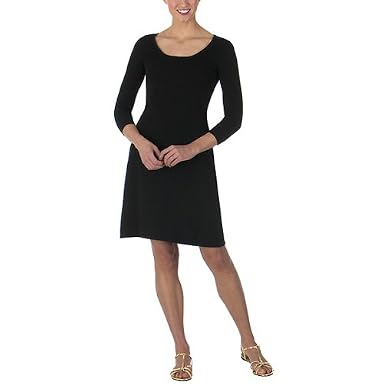 Isaac Mizrahi for Target® Scoopneck Sweater Dress - Ebony for $34.99