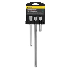 Stanley 85-706 3 Piece 3/8-Inch Drive Extension Bar Set