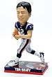 New England Patriots Tom Brady Forever Collectibles Photo Base Bobble Head - Football Sports Merchandise
