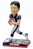 New England Patriots Tom Brady Forever Collectibles Photo Base Bobble Head