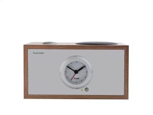 Tivoli Audio Dual Alarm Lautsprecher mit Uhr zu Model THREE kirsch/silber