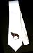 Party Decoration Necktie with spaniel, dog, water, dark, American, american