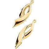 14K White Gold Earring Jacket