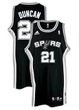 NBA San Antonio Spurs Duncan Youth Replica Jersey by Addidas (Youth Medium)