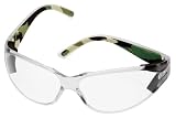 Body Glove 90217 V-Line High Impact Safety Glasses, Clear Frame, Clear Lens