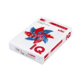 IQ Economy Copier Paper for Mono Printing and Copying Ream-Wrapped 80gsm A3 Ref IQECOA3 [500 Sheets]