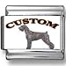 Giant Schnauzer Dog Custom Photo Italian Charm