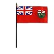 Ontario Flag 4 x 6 inch