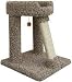 Carpet Cat Scratching Pole Cat Bed, Beige Carpet