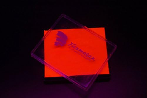 Fazmataz Neon Orange UV Blacklight Face and Body Paint- 50g (1.75 Ounces)