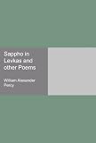 Sappho in Levkas and other Poems