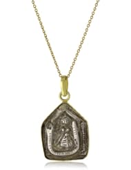 Lena Skadegard "Pantheon" Antique "Shiva and Serpent" Pendant Necklace