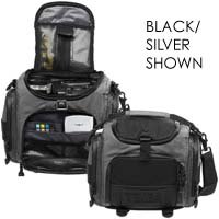 Shootout Schultertasche Klein (Schwarz/Olive)