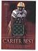 2009 Topps Career Best Jerseys Platinum #GJ Greg Jennings - Green Bay Packers (Piece of Authentic Jersey - Serial # to 99)(Football Cards)