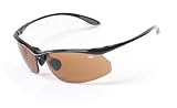 Bolle Sunglasses Swiftkick Black Frame with EagleVision 2 Dark and Polarized TNS 2 Lens Golf... by
