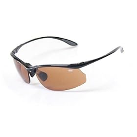 Bolle Sunglasses Swiftkick Black Frame with EagleVision 2 Dark and Polarized TNS 2 Lens Golf Set