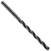 Chicago Latrobe 301 High-Speed Steel Core Drill Bit, Black Oxide Finish, Round Shank, 118 Degree Chamfer Angle