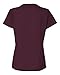 Hanes Women Nano-T T-shirt,Maroon,Large