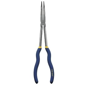 Irwin Tools 1773583 45 Degree 11-Inch Vise-Grip Long Reach Bent Nose Pliers