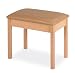 Yamaha WB2 Padded Wooden Bench for the Yamaha DGX505 and DGX620, Natural Finish