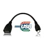 C�ble Otg Usb Host / Adaptateur usb femelle vers micro usb b pour Archos 80G9 80 G9/ 101G9 / 97HD / Archos 7 Google Nexus 7 Nexus 10 Galaxy S2 / S3 / note / note 2 et tous les smartphones et tablettes avec port micro usb Host OTG - Garanti 3ans TechExpert