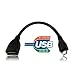 Câble Otg Usb Host / Adaptateur usb femelle vers micro usb b pour Archos 80G9 80 G9/ 101G9 / 97HD / Archos 7 Google Nexus 7 Nexus 10 Galaxy S2 / S3 / note / note 2 et tous les smartphones et tablettes avec port micro usb Host OTG - Garanti 3ans TechExpert