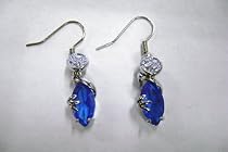 Final Fantasy: Blue Crystal Earrings
