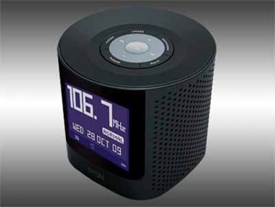 Dyon Apollo MP3 Musicbox Wecker 4 GB (SD-Kartenslot, USB 2.0) schwarz