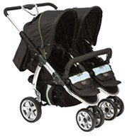 2009 Double Latitude Stroller - Silk Black