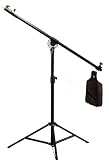 Cowboystudio Premium Boom Kit With 8 ft Boom Arm, Light Stand and Heavy Duty Sandbag