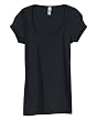 Ladies' 4 oz. Margot Sheer Rib Scoop Neck