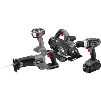PORTER-CABLE PCCK405N4 18-volt Ni-Cad 4 Tool Combo Kit