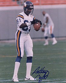 Anthony Carter Autographed / Signed Minnesota Vikings 8x10 Photo